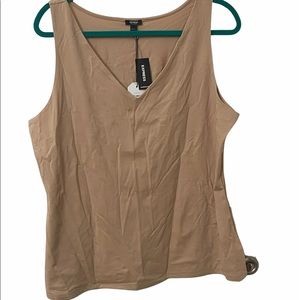 Body Contour double layer V-neck
